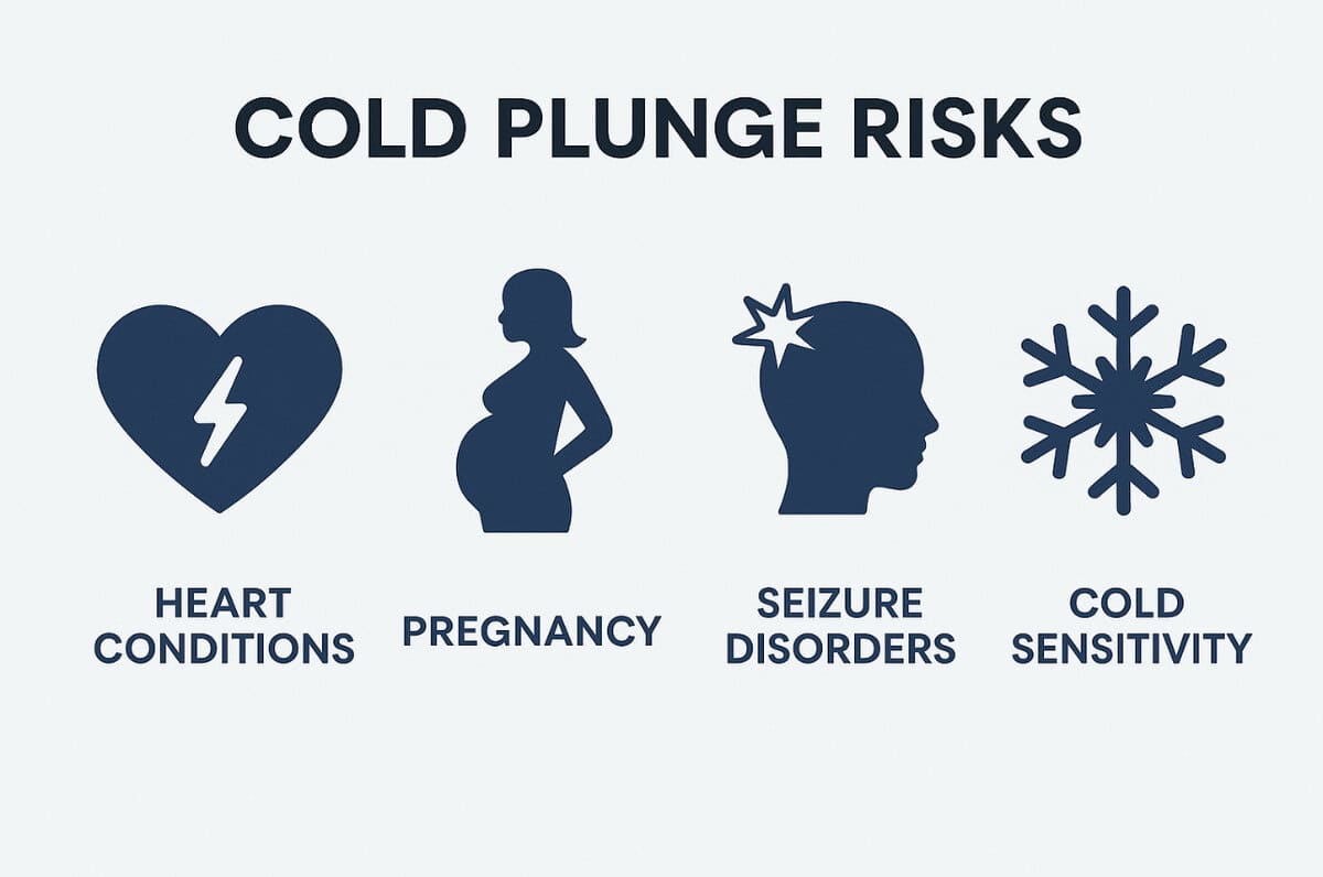 cold plunge therapy warnings and who should avoid