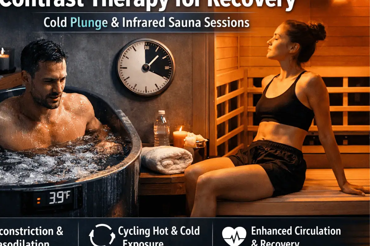 contrast therapy with cold plunge timing context