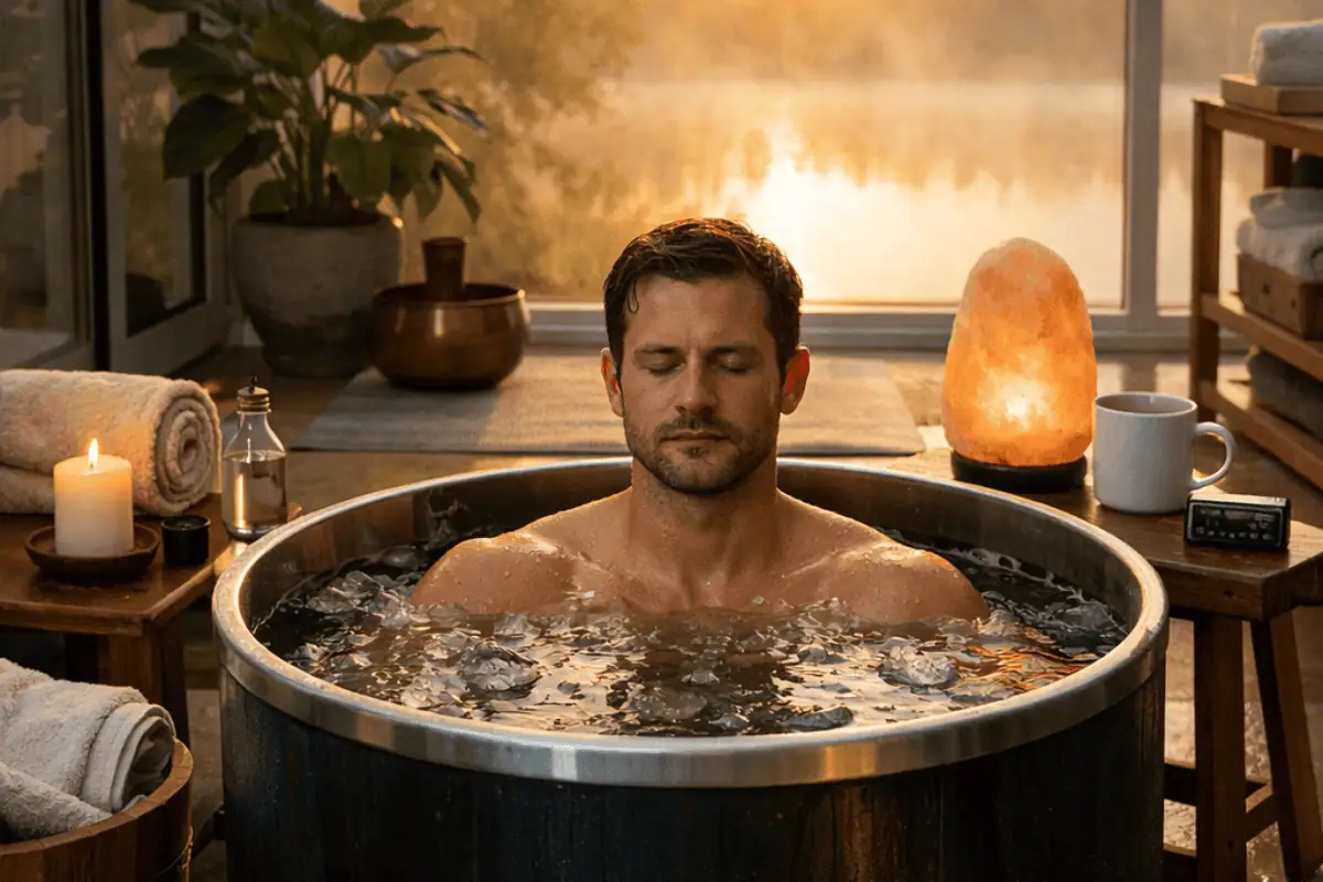 morning cold plunge routine for immune support